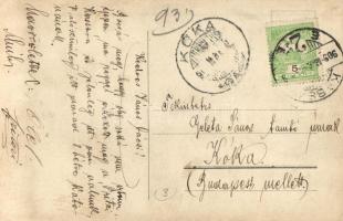 1909 Kassa, Kosice; Villamostelep kapcsolótáblája, belső / switchboard of the electricity plant, int...