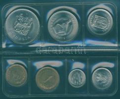 Rhodesia 1970-76. 1/2c-25c 6klf db kereskesői szettben T:1