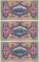 1930. 100P (3x) sorszámkövetők T:I
