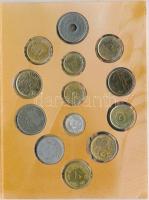 Egyiptom 12db-os szuvenír érme szett T:vegyes
Egypt 12pcs of coins in souvenir set C:mixed