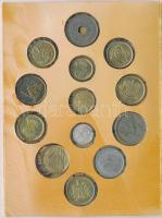 Egyiptom 12db-os szuvenír érme szett T:vegyes
Egypt 12pcs of coins in souvenir set C:mixed