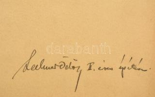 Kismarty Lechner Ödön (1916-2001): Fríz terv. Akvarell- ceruza, papír, jelzett, 22×25 cm