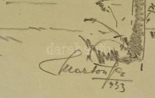 Márton Ferenc (1884-1940): 1933 Jamboree, Estére jutva a pesti Benczés fiuk kibiczelnek a szakácsnak...