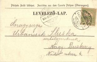 Pöstyén, Bad Pistyan, Piestany; gyógyterem / spa