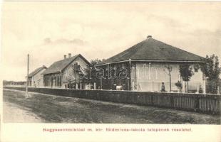 Nagyszentmiklós, Sannicolau Mare; M. kir. földműves iskola telepének része / farmer school colony