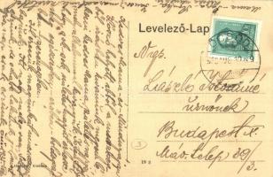 Öcsöd, Hősök szobra, Református templom, Hangya fogy. szövetkezet üzlete és saját kiadása (EK)