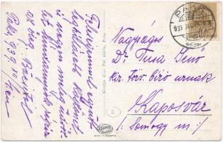 Paks, Uszoda, evezősök, Kiss Pál utóda kiadása (EK)