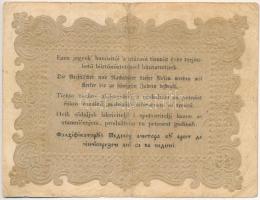 1848. 10Ft "Kossuth Bankó" T:III szép papír
Adamo G111