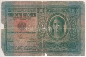 1904-1915. 10K (2xklf) + 1913. 20K (2x) + 1912. 100K 
mindegyik felülbélyegezve közte hamis(?) is T...