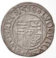 1518K-G Denár Ag "II. Lajos" (0,54g) T:2,2-
Huszár: 841., Unger I.: 673.m