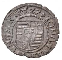 1527K-T Denár Ag "Szapolyai János" (0,41g) T:2 kis kitörés
Huszár: 881., Unger I.: 699.l