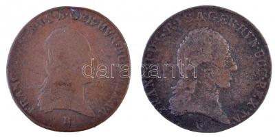 1800B 3kr Cu "Ferenc" + 1800S 3kr Cu "Ferenc" T:2-,3 korrózió
Huszár: 2023., 20...