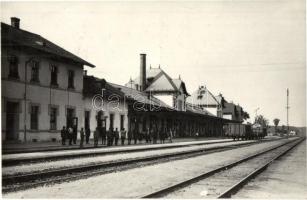 Székelyföldvár, Razboieni-Cetate; vasútállomás / gara / railway station