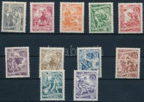 Forgalmi bélyeg sor Mi 688 záróérték nélkül Definitive set without Mi 688