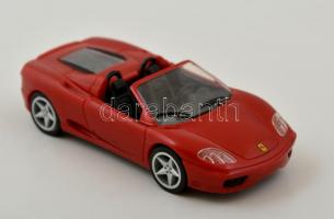 Ferrari 360 Spider játék kisautó, kis karcolásokkal, 11x5,5 cm
