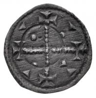 1141-1162. Denár Ag II. Géza (0,2g) T:2  Hungary 1141-1162. Denar Ag Géza II (0,2g) C:XF Huszár: 150., Unger I.: 74.