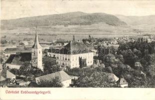 Erdőszentgyörgy, Sangeorgiu de Padure; látkép, Weisz Mór kiadása / general view (EK)
