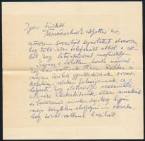 Frank Frigyes (1890-1976) festőművész saját kézzel írt levele, őt és műveit ábrázoló fotók, kiállítási katalógusok, testvére őt ábrázoló fotográfiája