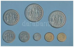 Belize 1974. 1c Br (2x) + 10c Cu-Ni + 25c Cu-Ni + 50c Cu-Ni + 1$ Cu-Ni + 5$ Cu-Ni + 10$ Cu-Ni forgal...