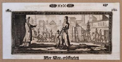 1700 3 db rézmetszet, Paul Rycaut: Der Neu-eröffneten Ottomannischen Pforten Fortsetzung... című kön...