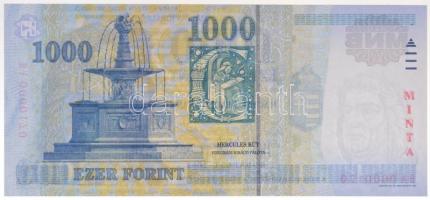 2002. 1000Ft "MINTA" "DA 0000170"-es sorszámmal T:I
/ Hungary 2002. 1000 Forint...