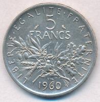 Franciaország 1960. 5Fr Ag T:2 kis ph.
France 1960. 5 Francs Ag C:XF small edge error
Krause KM#92...