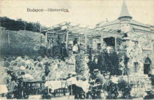 Budapest II. Hűvösvölgy, Máriaremetei út 54. Bagolyvár-kioszk, Nemec Nővérek kiadása (EK)