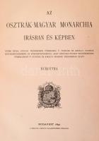 Az Osztrák Magyar Monarchia írásban és képben. 17. köt.: Bukovina. Bp., 1899, Magyar Királyi Államny...