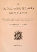Az Osztrák Magyar Monarchia írásban és képben. 6/2. köt.: Felső-Magyarország. Bp., 1900, Magyar Kirá...
