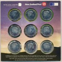 Új-Zéland 2003. 50c Cu-Ni "A Gyűrűk Ura" 9xklf  karton dísztokos szettben T:BU New Zealand...