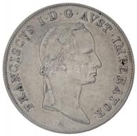 Ausztria 1831A 20kr Ag I. Ferenc (6,66g) T:1- Austria 1831A 20 Kreuzer Ag Franz I (6,66g) C:AU Krause KM#2147