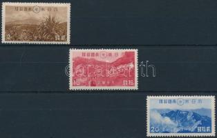 Nemzeti park 3 érték, National Park 3 stamps
