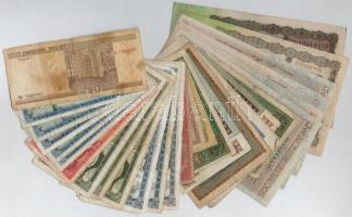 Vegyes 69db-os külföldi papírpénz tétel, benne német, osztrák, jugoszláv és csehszlovák valamint kevés orosz bankjegy T:II-III Mixed 69pcs of foreign paper money, including German, Austrian, Yugoslavian and Czechoslovakian and a few Russian banknotes C:XF-F