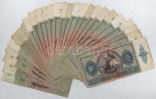 Vegyes 115db-os pengő és forint tétel, közte egy "A Vöröshadsereg Parancsnoksága" 5P is T:...