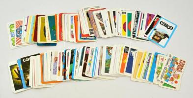 1971-1981 170 darab, mind különböző kártyanaptár, évek szerint sorban.