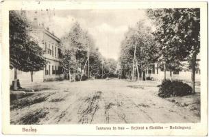 Buziás, bejárat a fürdőbe / Badeingang / Intrarea in bae / entry to the spa