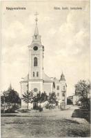 Nagyszalonta, Salonta; Római katolikus templom. Döme Károly kiadása / Roman Catholic church