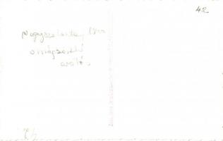 1940 Nagyszalonta, Salonta; Országzászló avatás, zenekar felvonulása  / Hungarian Flag inauguration,...