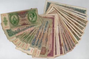 Vegyes 50db-os pengő tétel, nagyrészt az inflációs korszakból T:III,III-