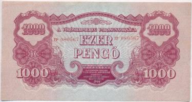 1944. 1000P "A Vöröshadsereg Parancsnoksága" ilyen tartásban ritka darab! T:I,I-  Adamo P48