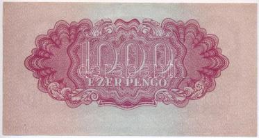 1944. 1000P "A Vöröshadsereg Parancsnoksága" ilyen tartásban ritka darab! T:I,I- 
Adamo P...