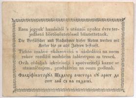 1849. 15kr "Kossuth bankó" "RENDELETÉBŐL..." után kettőspont T:III
Adamo G102
