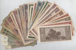 30db-os vegyes magyar pengő bankjegy tétel T:II-III-