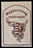 Kerékgyártó Árpád: Magyarország emléknapjai. Bp., 1987, Könyvértékesítő Vállalat. Kiadói kartonált papírkötés.