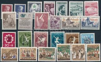 1953-1957 25 stamps 1953-1957 25 klf bélyeg