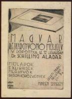 cca 1938 Pohárnok Zoltán (1905-) Magyar Rézkarcnyomó Műhely 18x11cm (törött sarok)