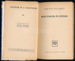 Bertha Kelemen: Magyarok és svédek. Hazánk és a Nagyvilág IV. kötet. Budapest, 1946, Teleki Pál Tudo...