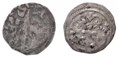 1205-1235. Denár Ag "II. András" (0,6g) + 1301-1305. Denár Ag "Vencel" (0,28g) T...