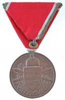 1939. "Magyar Bronz Vitézségi Érem" Br kitüntetés másolat mellszalaggal T:2 
Hungary 1939...