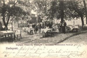 Budapest XII. Zugliget, Disznó-fej vendéglő kerthelyisége